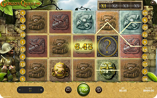 Symbols and Paytable