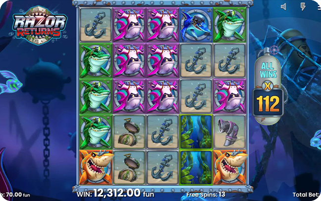 Symbols and Paytable