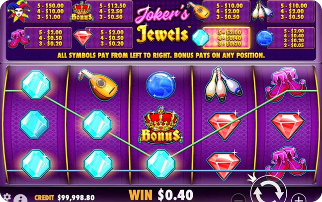 Symbols and Paytable