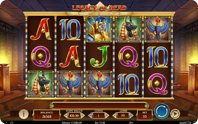 Symbols and Paytable